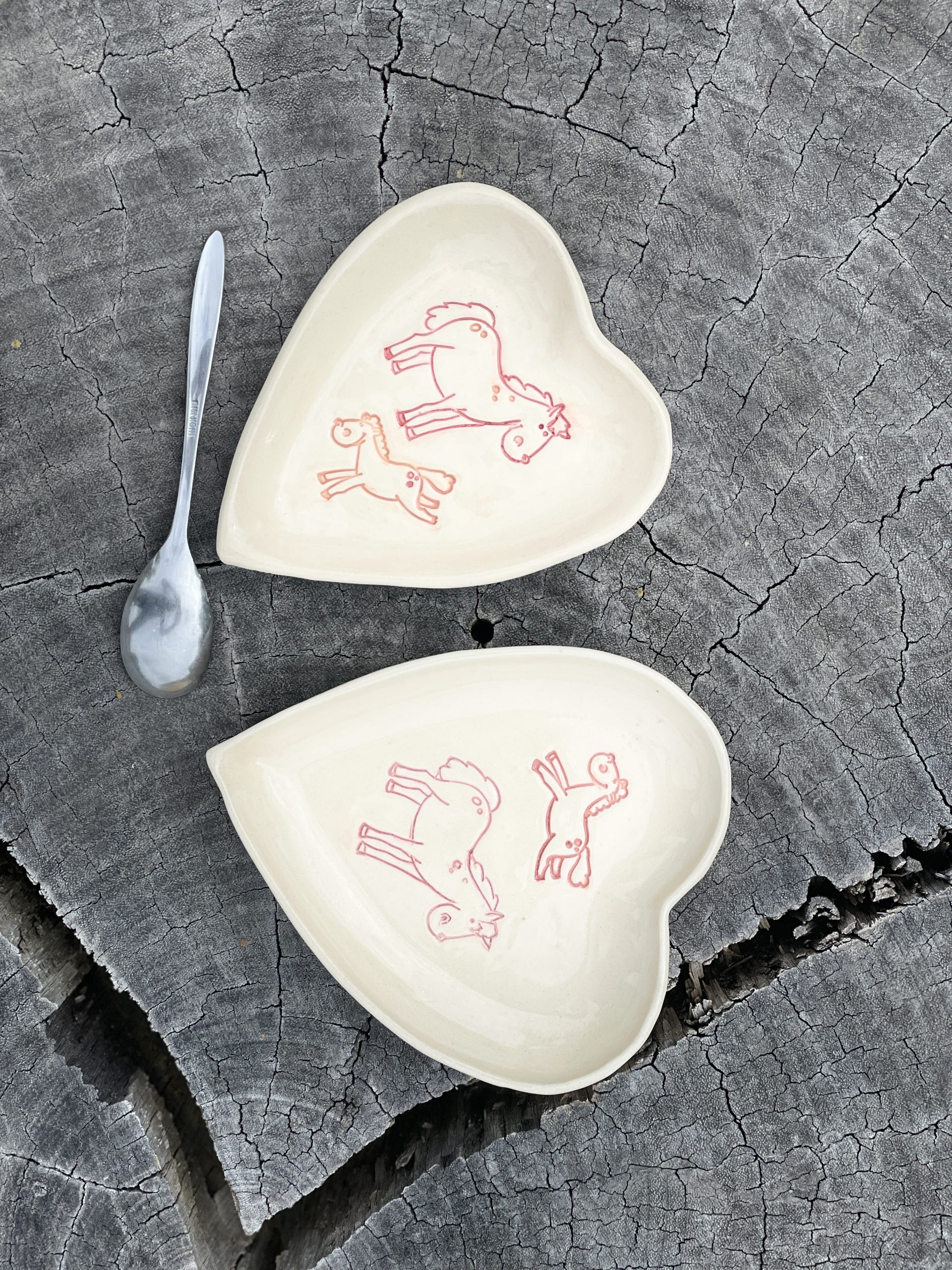 Coupelle coeur poney – Image 5