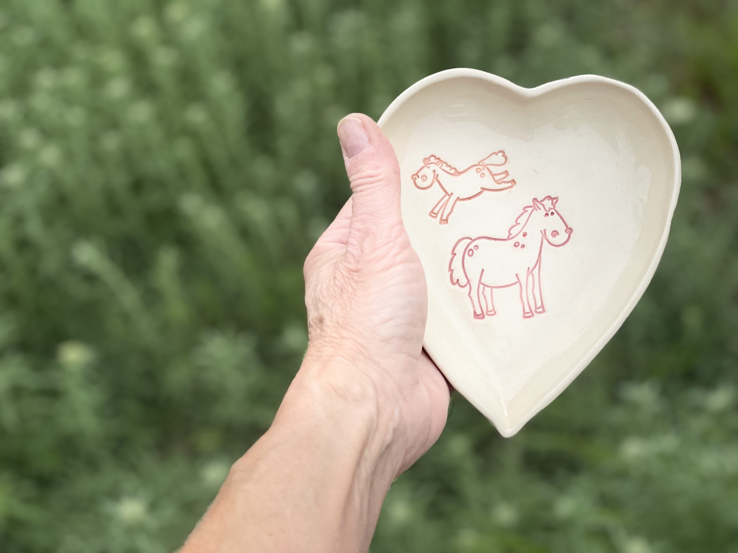 Coupelle coeur poney – Image 2
